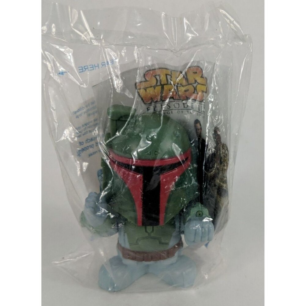 2005 Burger King Star Wars Episode III Revenge of the Sith Boba Fett Sealed